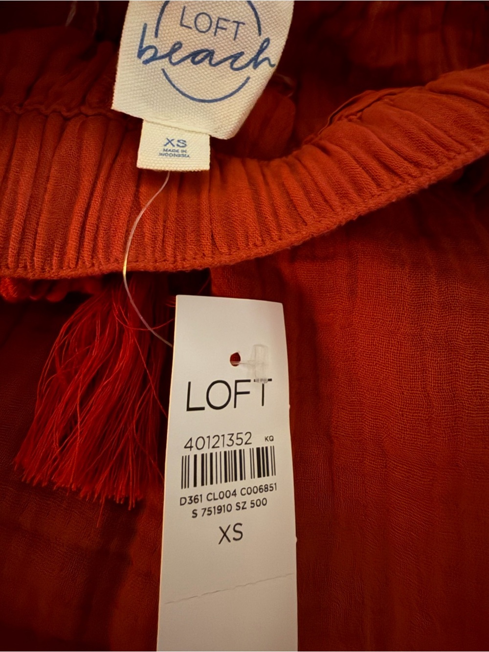 LOFT Sleeveless Bubble Tank and Wide-Leg Pants Size XS NWT - Picture 3 of 5